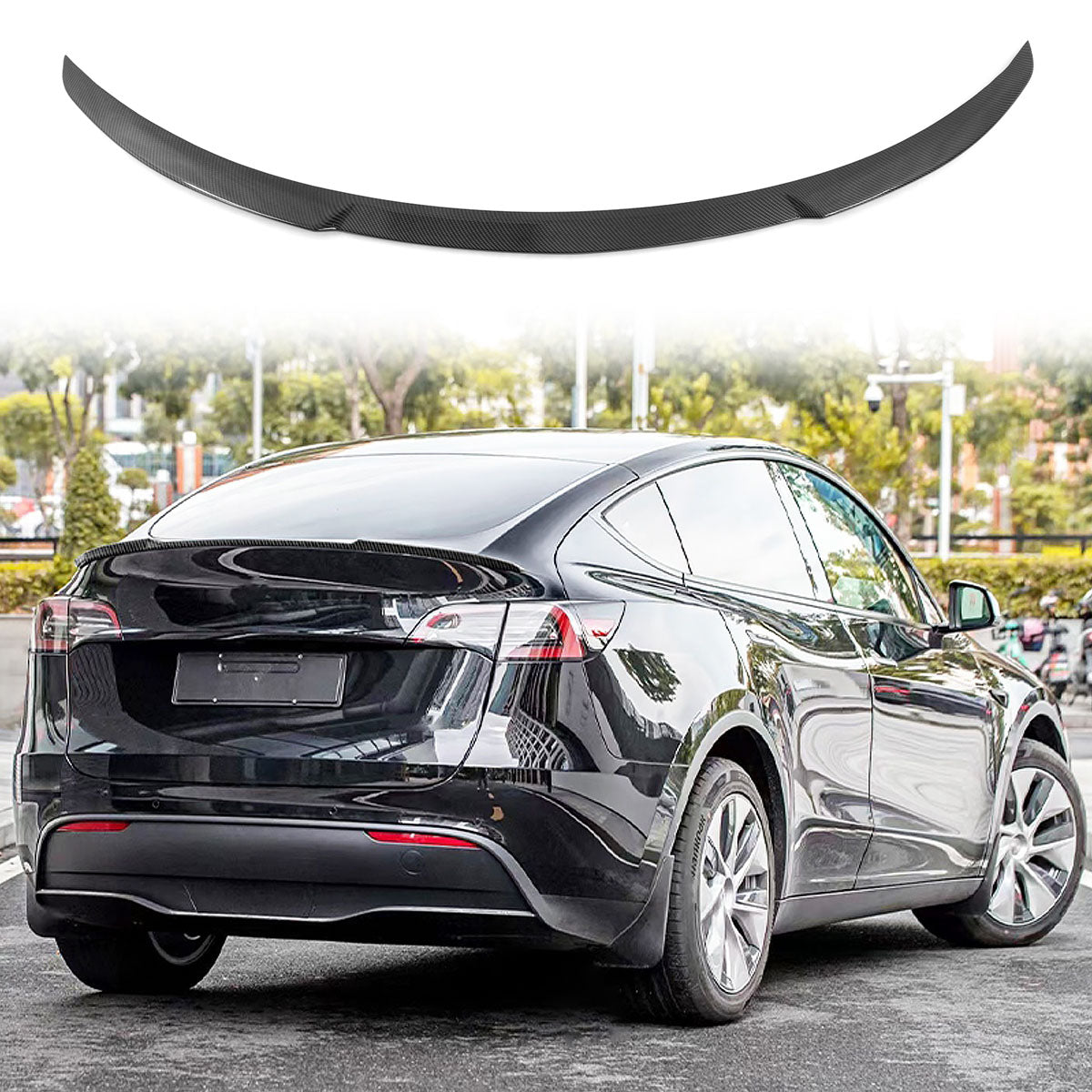 2020-2023 Tesla Model Y IKON Style Rear Trunk Spoiler Lip Wing