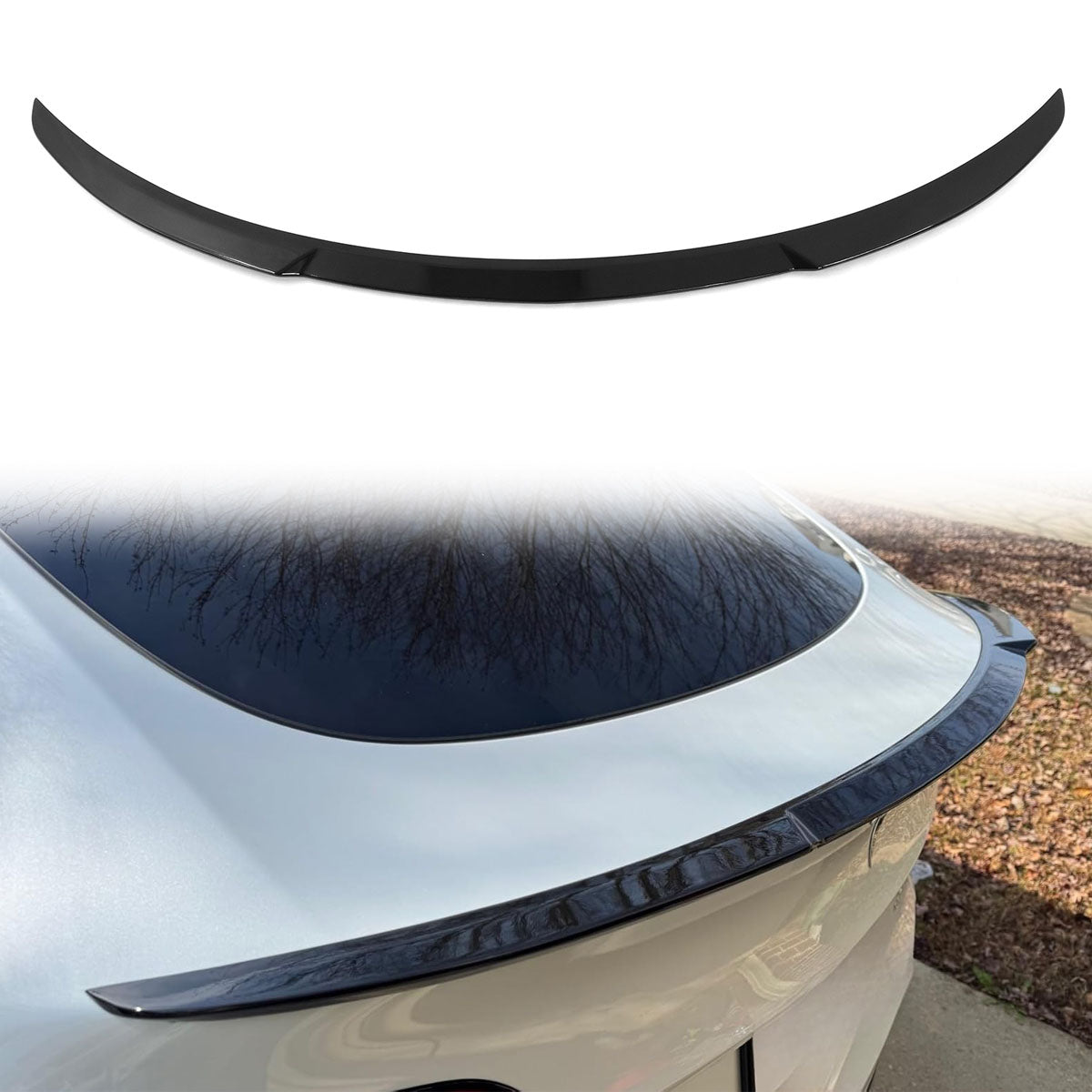 2020-2023 Tesla Model Y IKON Style Rear Trunk Spoiler Lip Wing