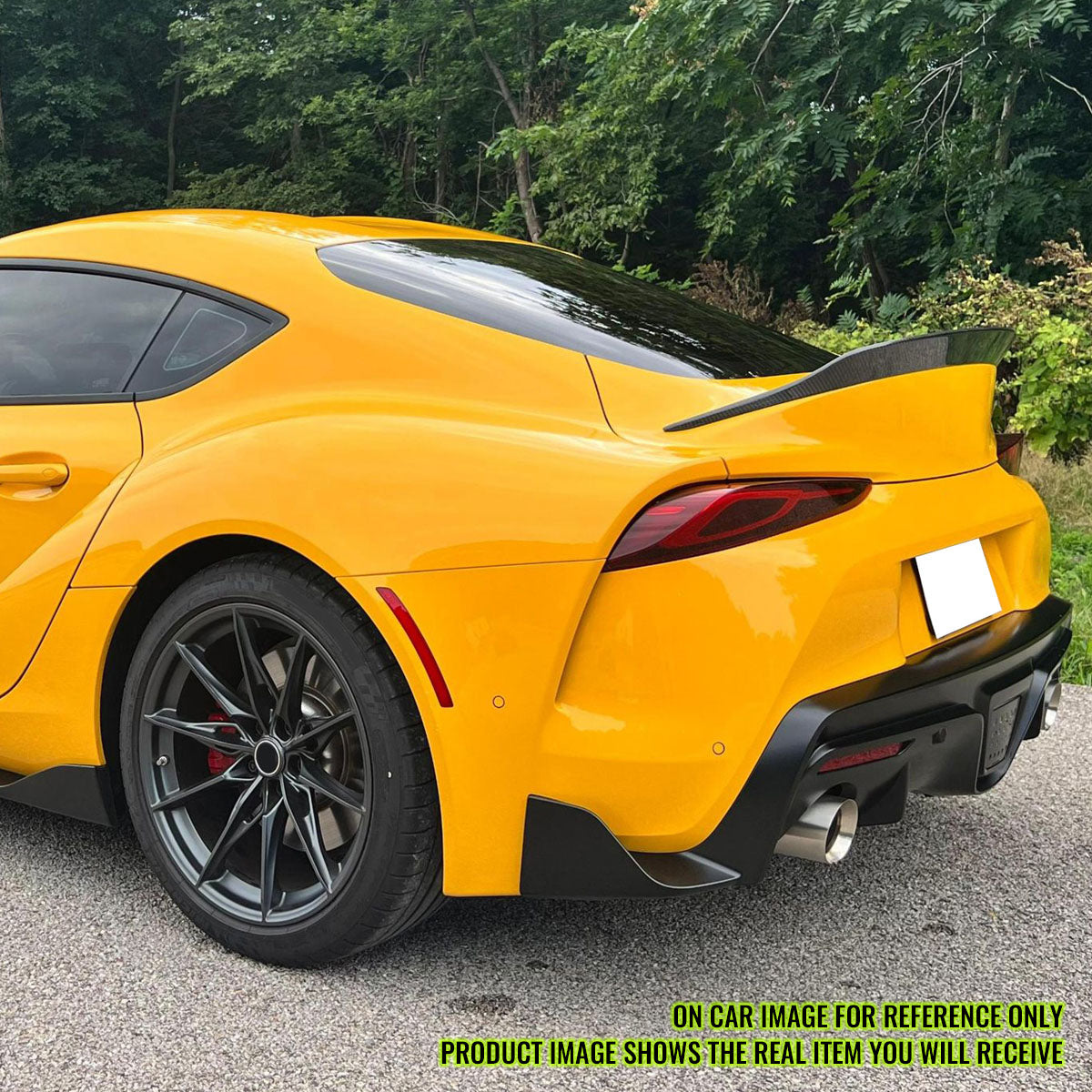 2020-2025 Toyota GR Supra A90 OE Trunk Spoiler Dry Forged Carbon Fiber