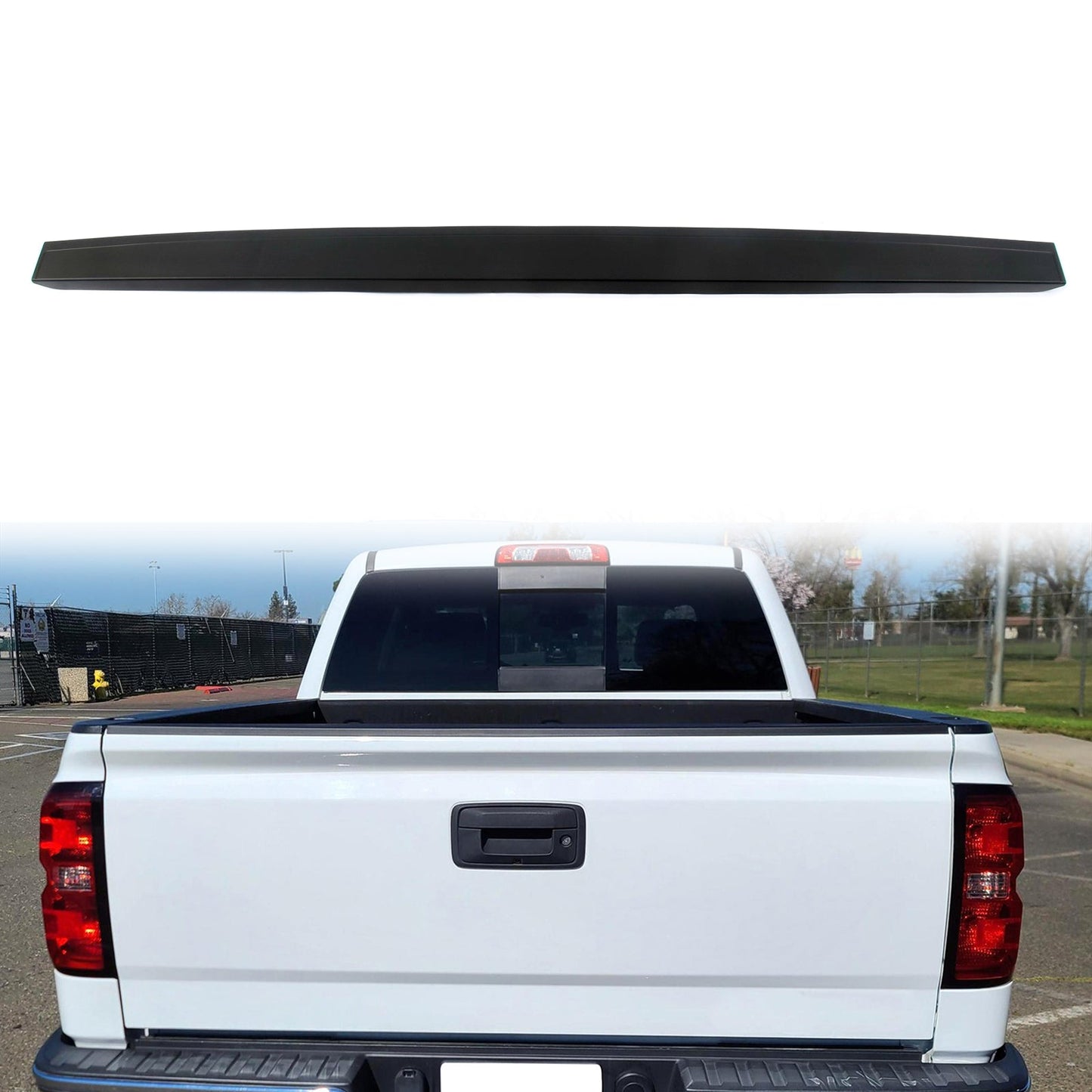 2014-2019 Silverado Sierra 1500 2500HD Tailgate Molding Cap Cover PP