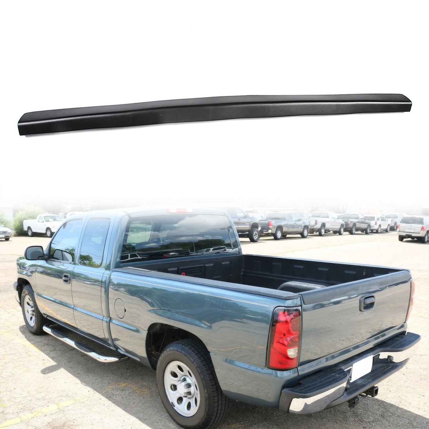 1999-2007 Silverado Sierra Fleetside SS Tailgate Molding Cap Spoiler