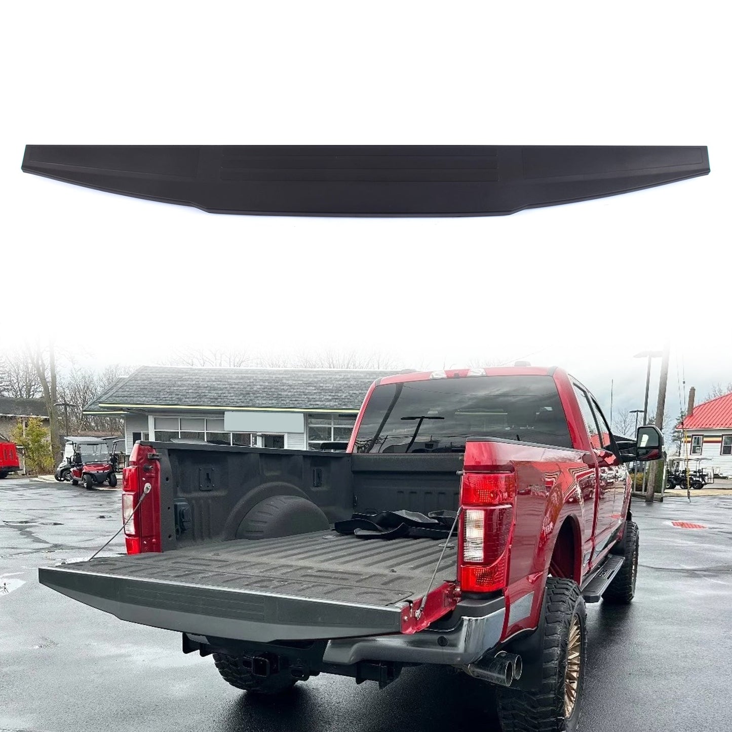 2017-2022 F250 F350 Super Duty Tailgate Molding Cap Spoiler PP PP