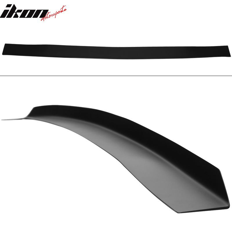 2008-2014 Subaru WRX STI Matte Black Top Gurney Flap Trunk Spoiler FRP