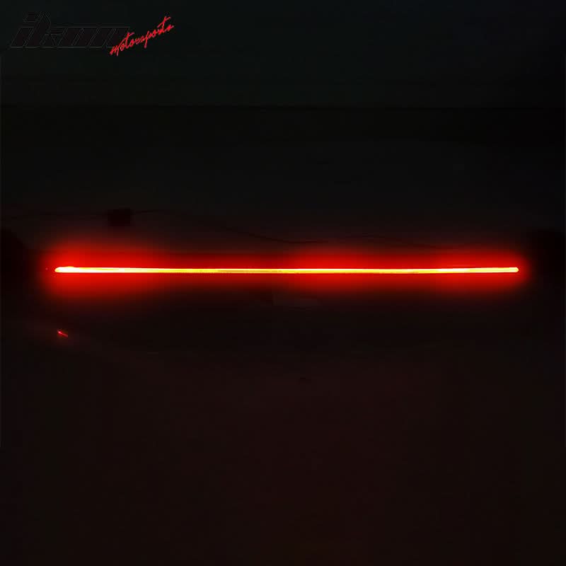 2016-2021 Honda Civic Sedan Long LED Matte Black Trunk Spoiler ABS