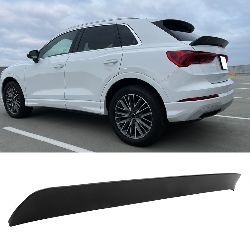 2019-2024 Audi Q3 IKON Style Car Rear Wing Spoiler ABS