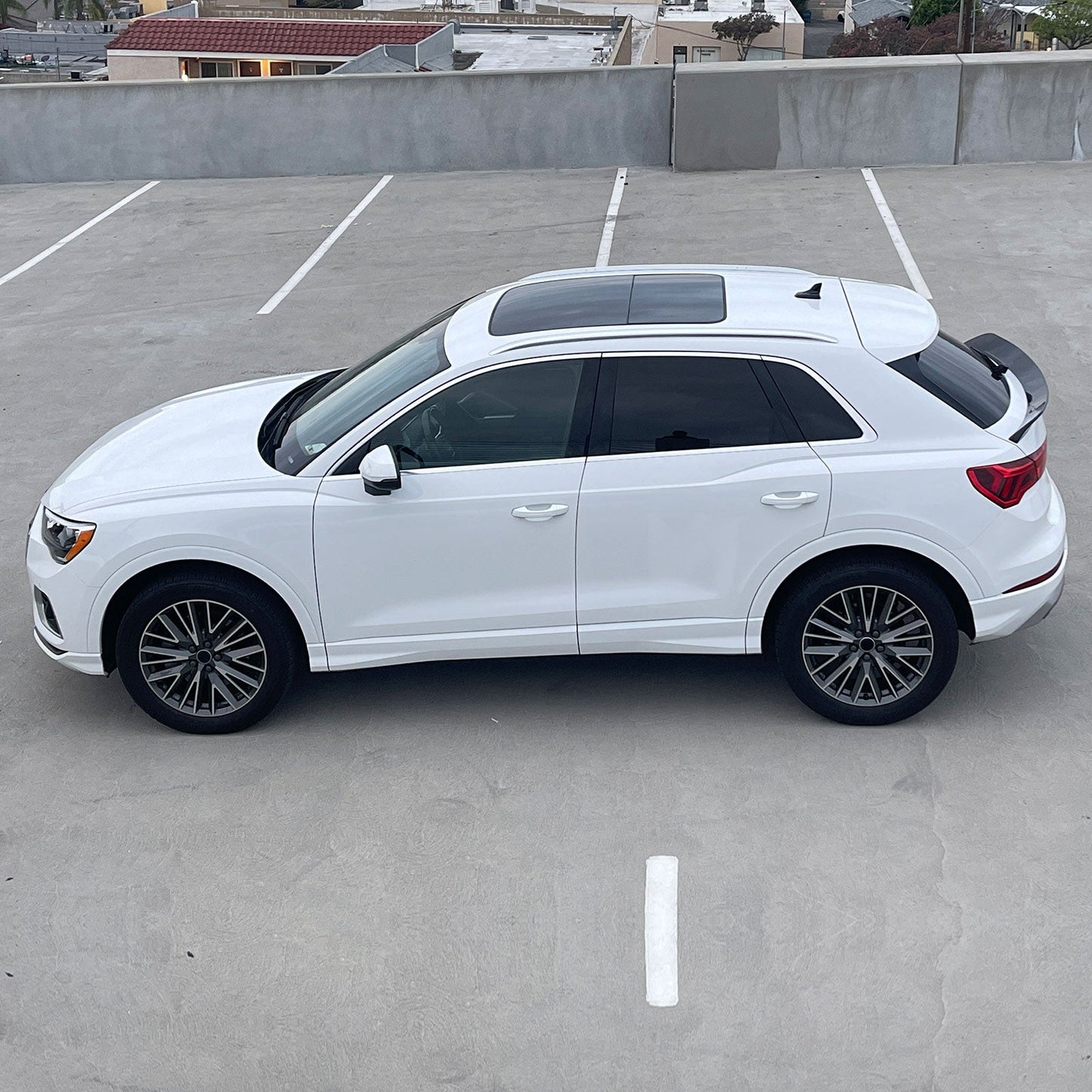 2019-2024 Audi Q3 IKON Style Car Rear Wing Spoiler ABS