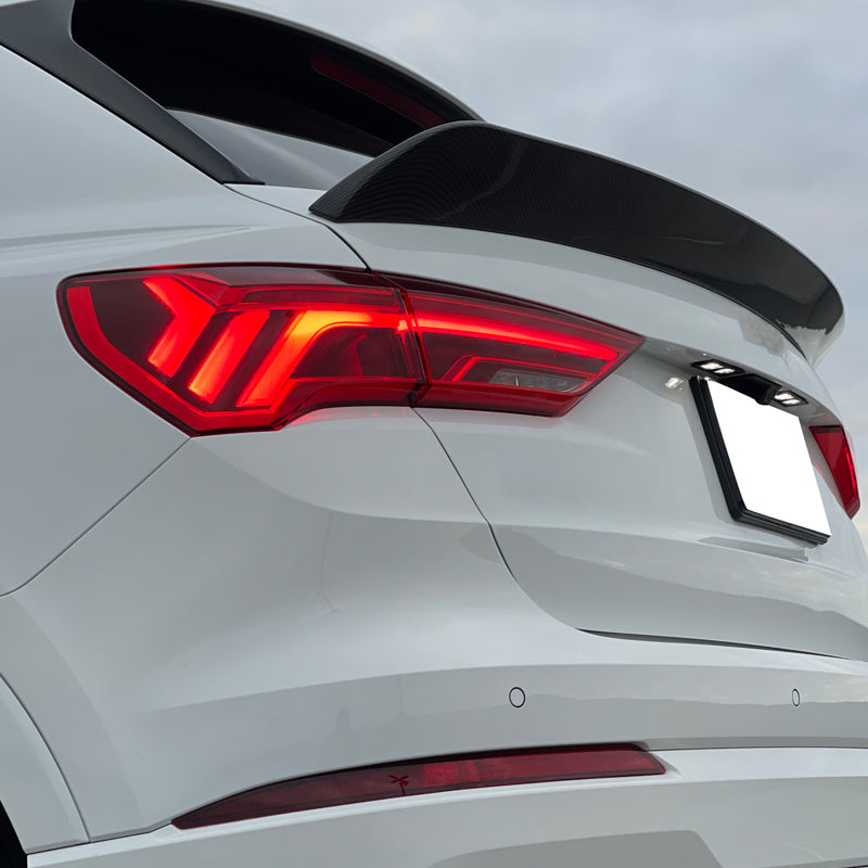 2019-2024 Audi Q3 IKON Style Car Rear Wing Spoiler ABS