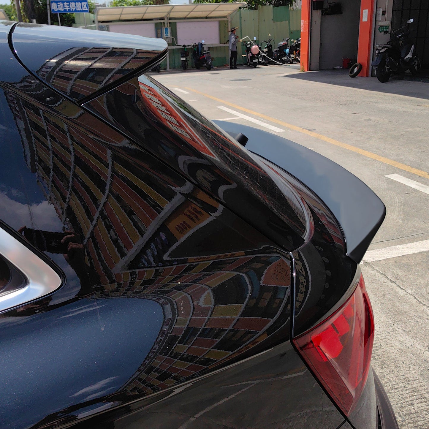 2018-2024 Audi SQ5 Q5 PHEV DuckBill Car Rear Wing Spoiler ABS