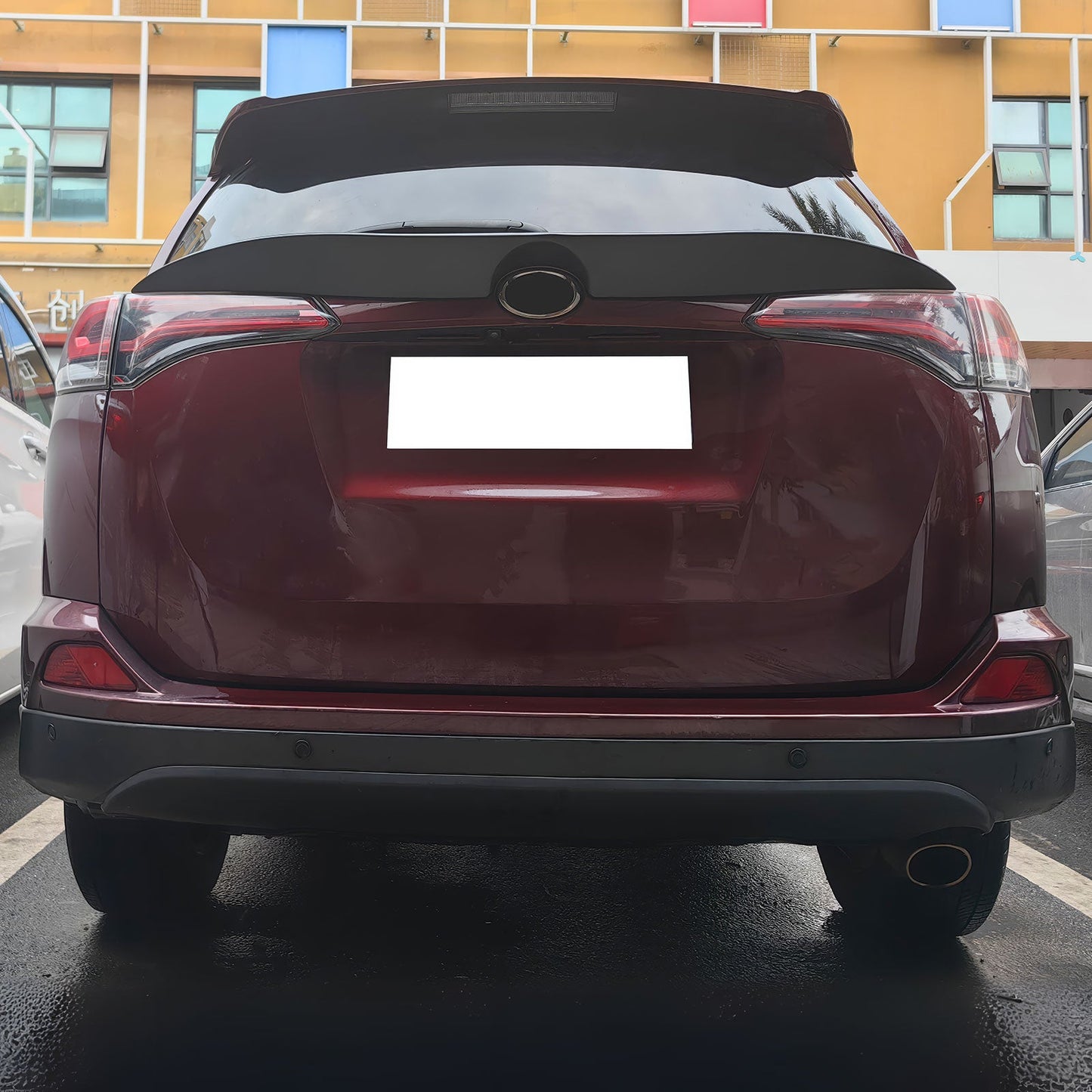 2016-2018 Toyota Rav4 IKON Rear Spoiler Matte Black ABS