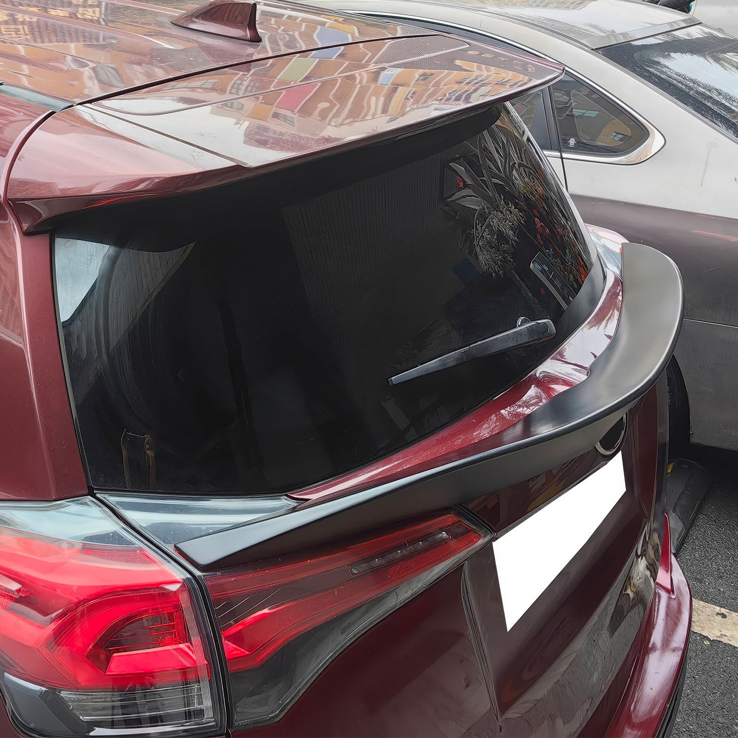 2016-2018 Toyota Rav4 IKON Rear Spoiler Matte Black ABS