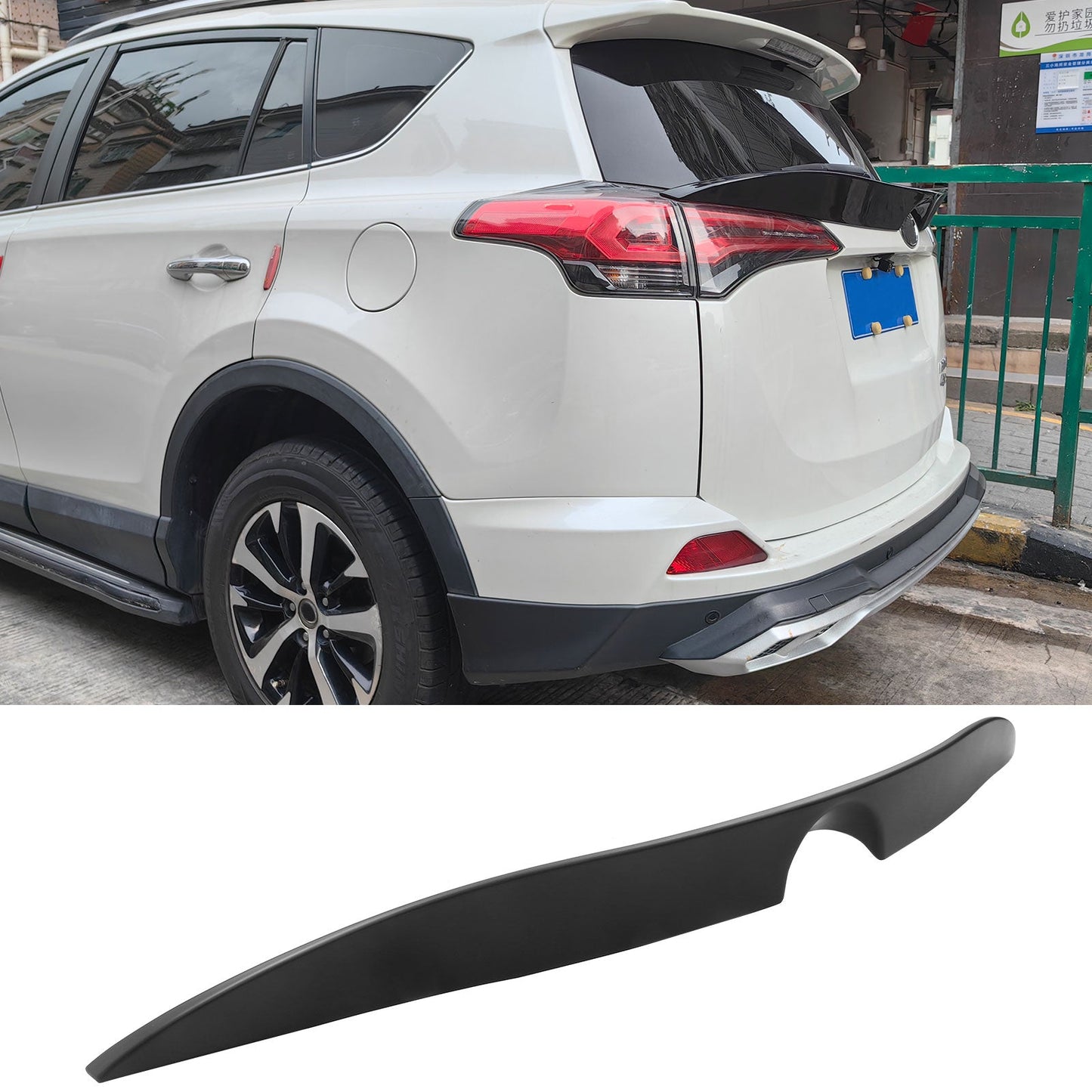 2016-2018 Toyota Rav4 IKON Rear Spoiler Matte Black ABS