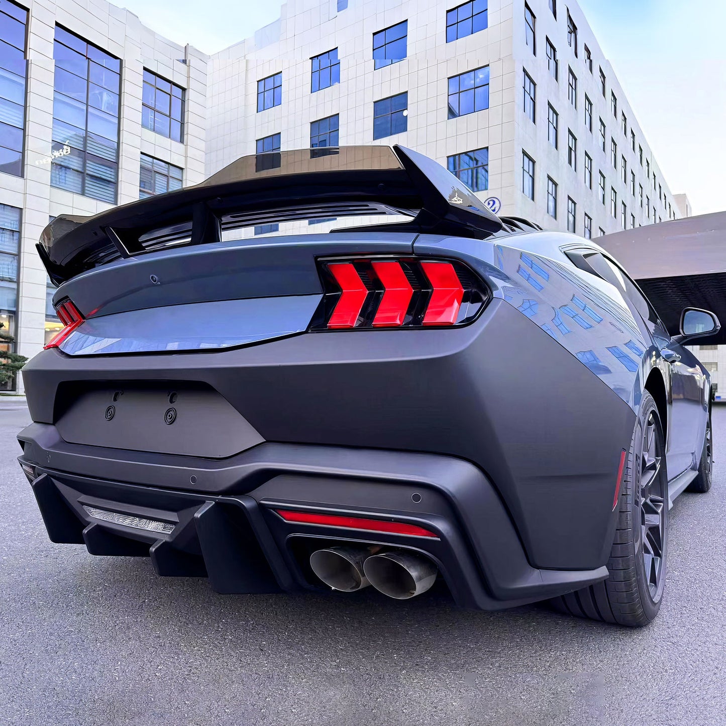 2024-2025 Ford Mustang 2DR Dark Horse Smoke Gurney Flap Wicker Bill PC
