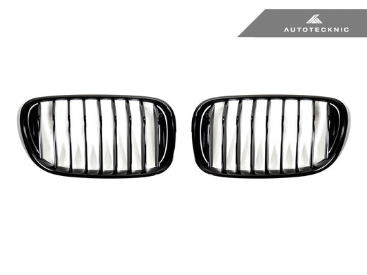 AutoTecknic Glazing Black Front Grille Set - G11/ G12 7-Series Pre-LCI 16-19