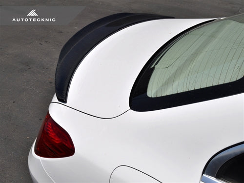 AutoTecknic Carbon Competition Extended-Kick Trunk Spoiler - W205 C-Class Sedan