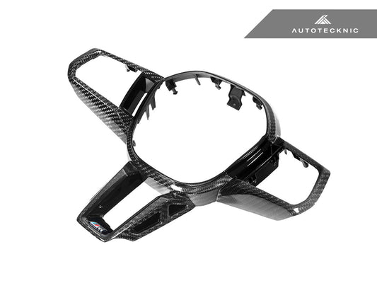 AutoTecknic Carbon Fiber Steering Wheel Trim - G60/ G61 5-Series