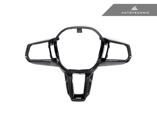 AutoTecknic Carbon Fiber Steering Wheel Trim - G90/ G99 M5