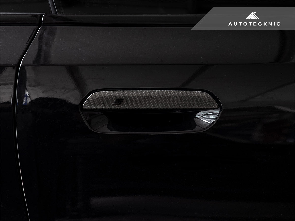 AutoTecknic Dry Carbon Door Handle Trim Set - G87 M2