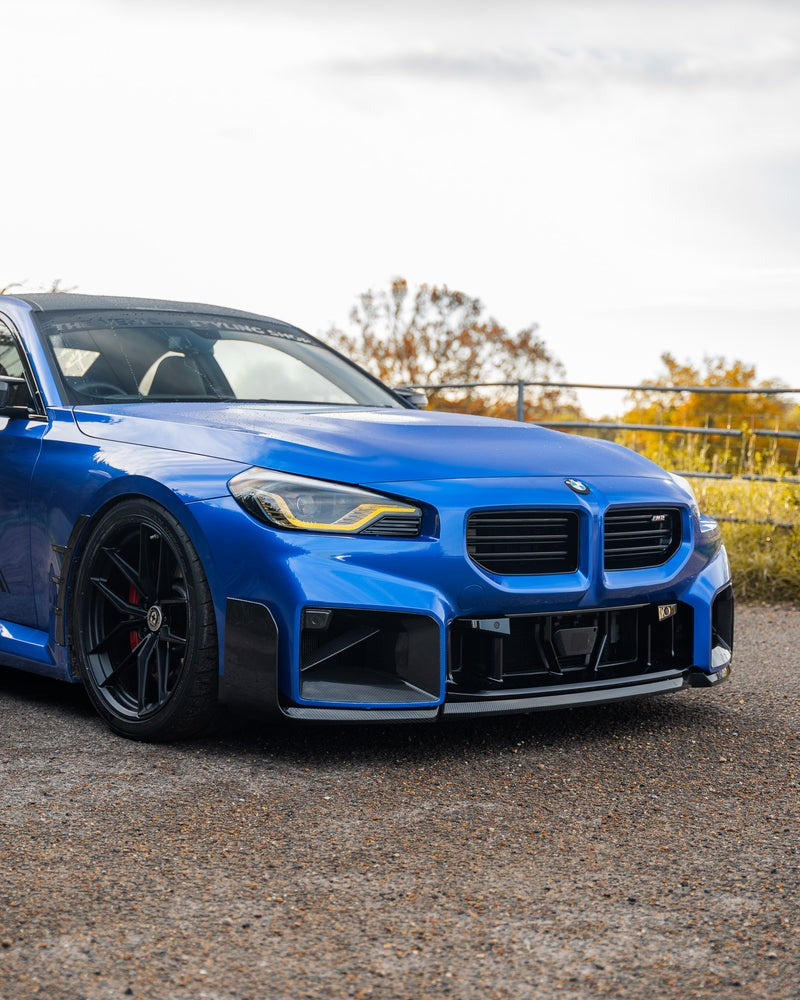 TRE by Auto ID BMW M2 G87 Pre-Preg Carbon Fiber Performance Front Duct Inserts