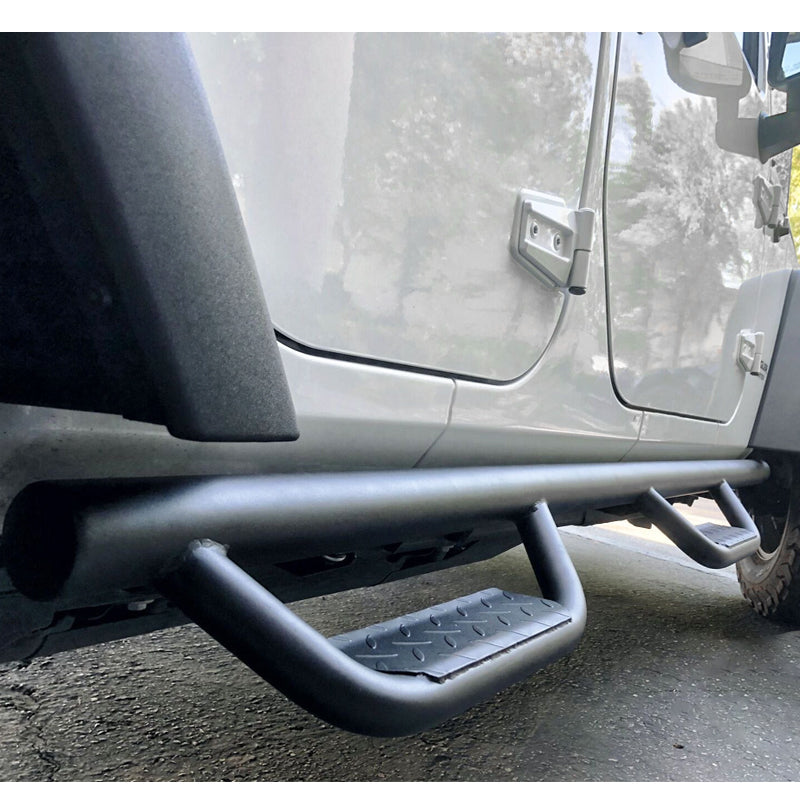 2007-2018 Jeep Wrangler JK Offroad Step Armor Nerf Bar Running Board