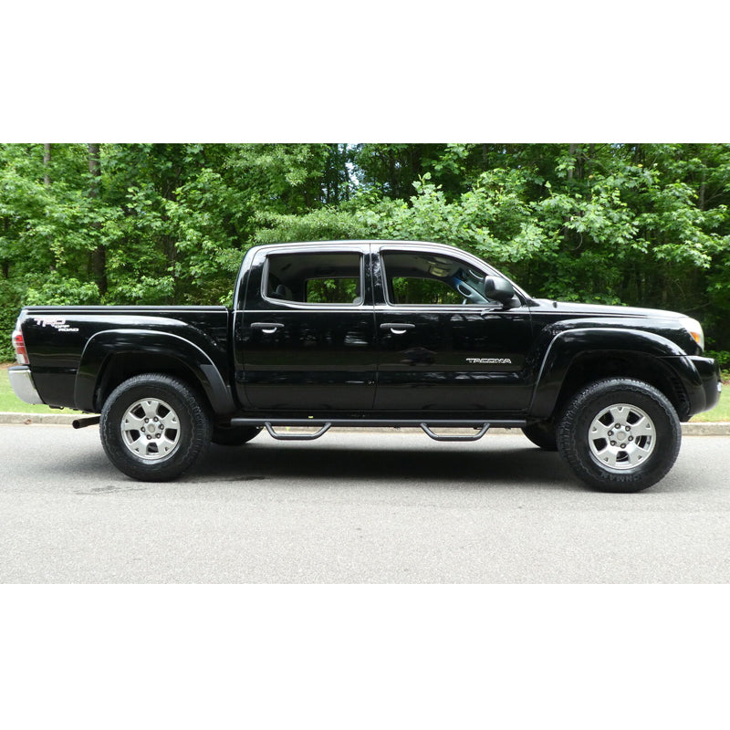 2005-2022 Toyota Tacoma Double/Crew Cab Running Boards Step Nerf Bars