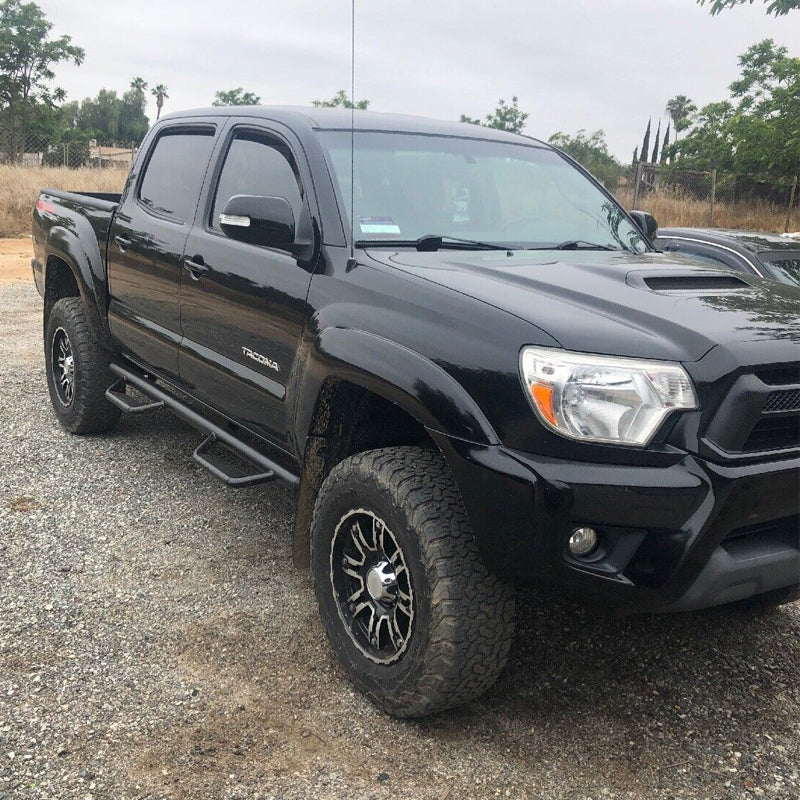 2005-2022 Toyota Tacoma Double/Crew Cab Running Boards Step Nerf Bars