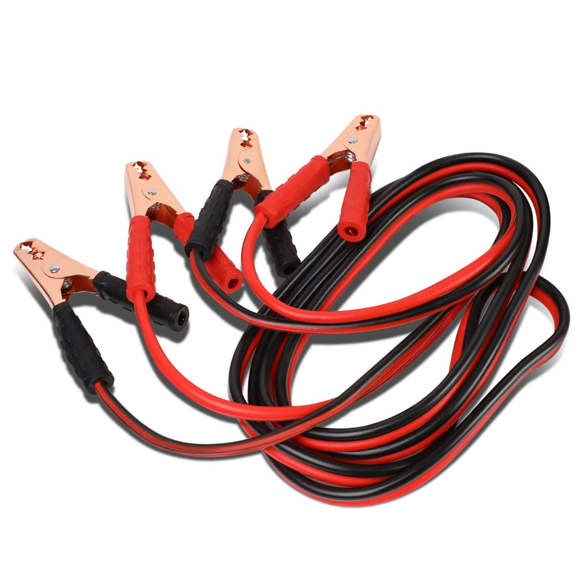 12 Ft Booster Cables - 8 Gauge 250 Amp Jumper Cables