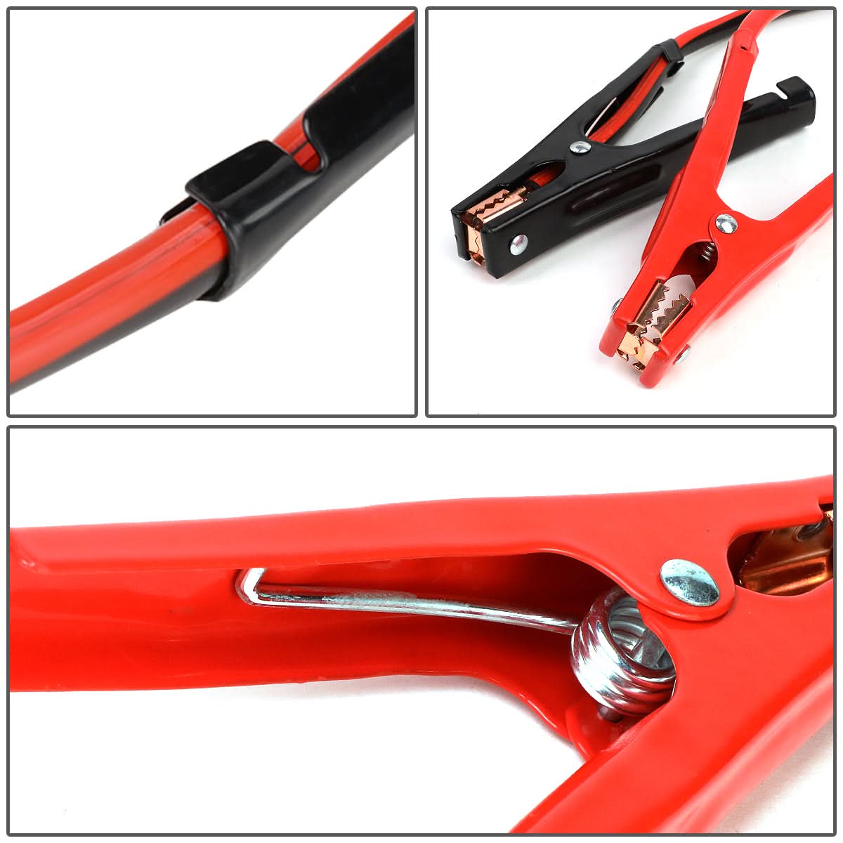 20 FT 4 Gauge 500 AMP Booster Cable Set