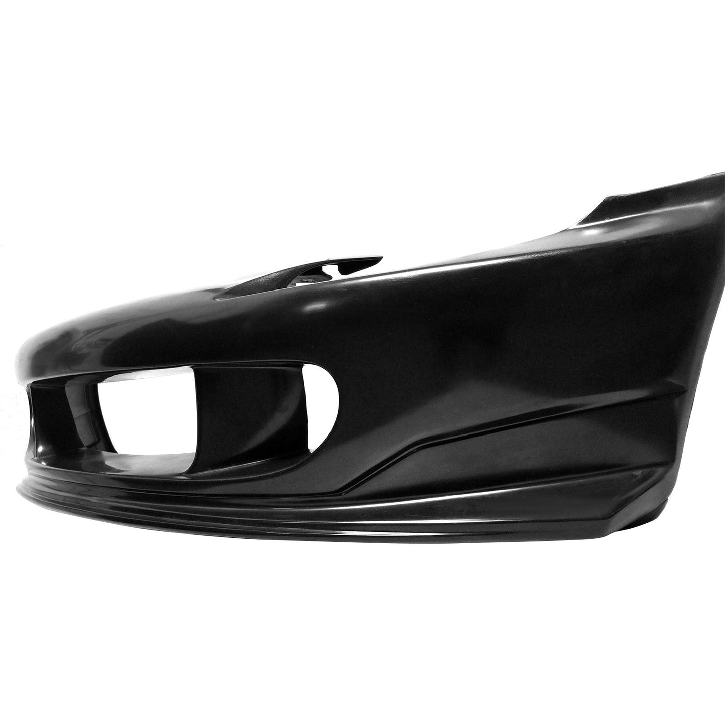 2000-2009 Honda S2000 R1 Style Unpainted Black Front Bumper Cover PU