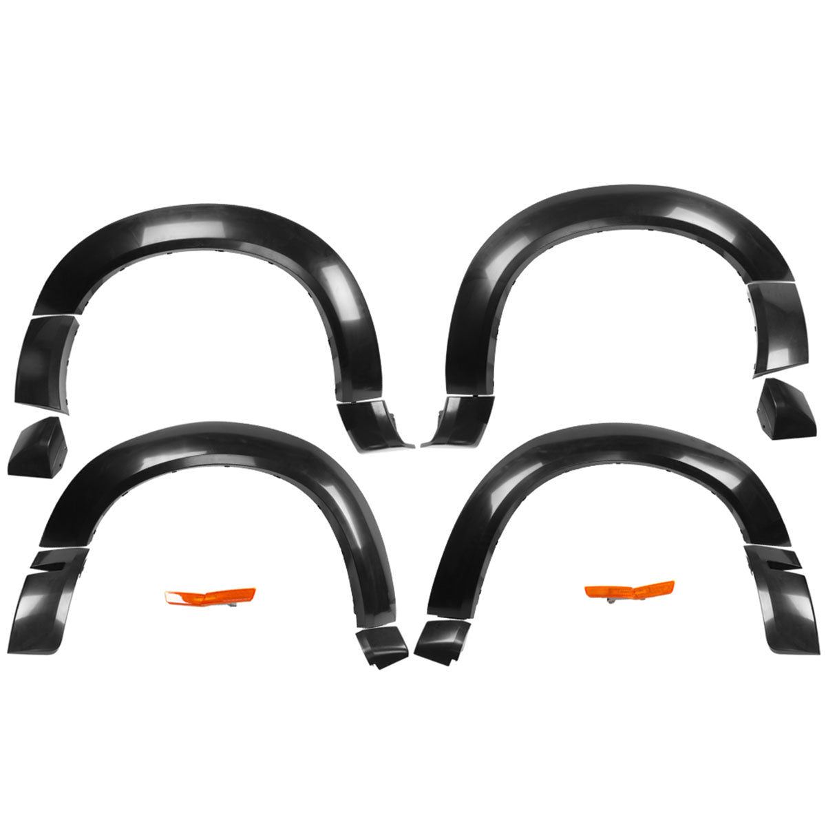 2015-2023 Dodge Challenger Hellcat Model Demon Style Fender Flares PP