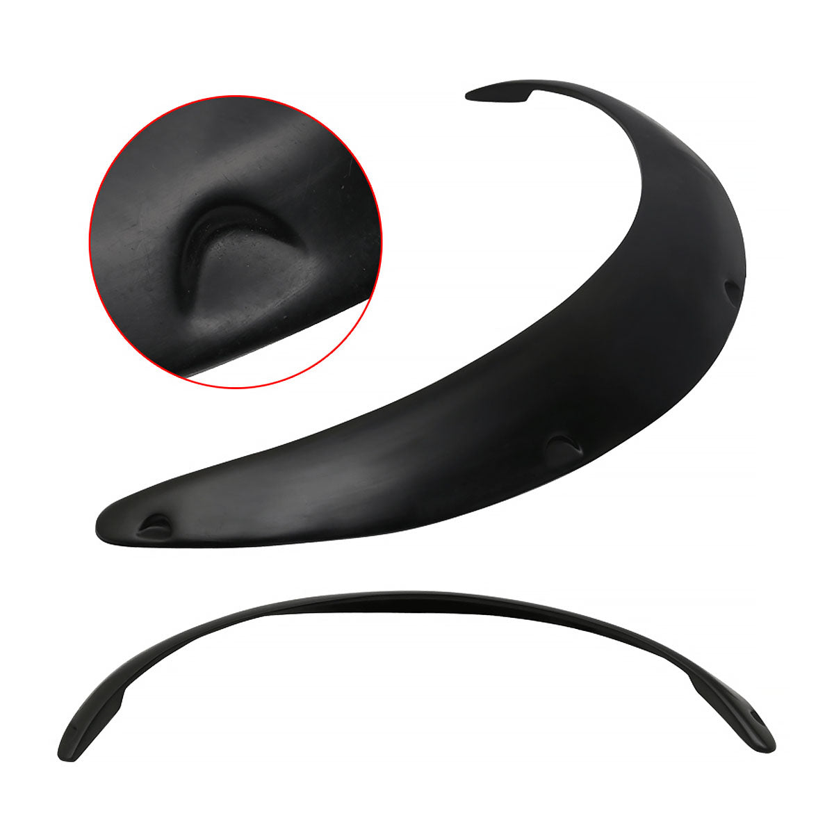 1990-1997 Miata NA MX5 4pcs Front + Rear 60mm Wide Fender Flares PU
