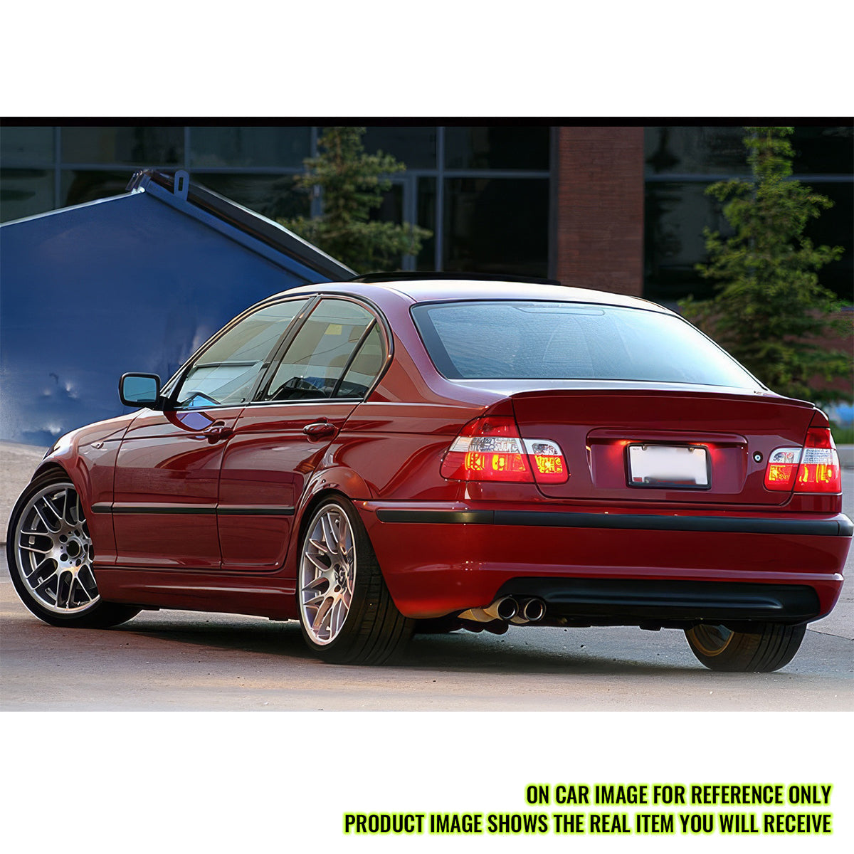 1999-2005 BMW E46 3 Series 4-Doorr MT M Sport PP Rear Bumper Cover