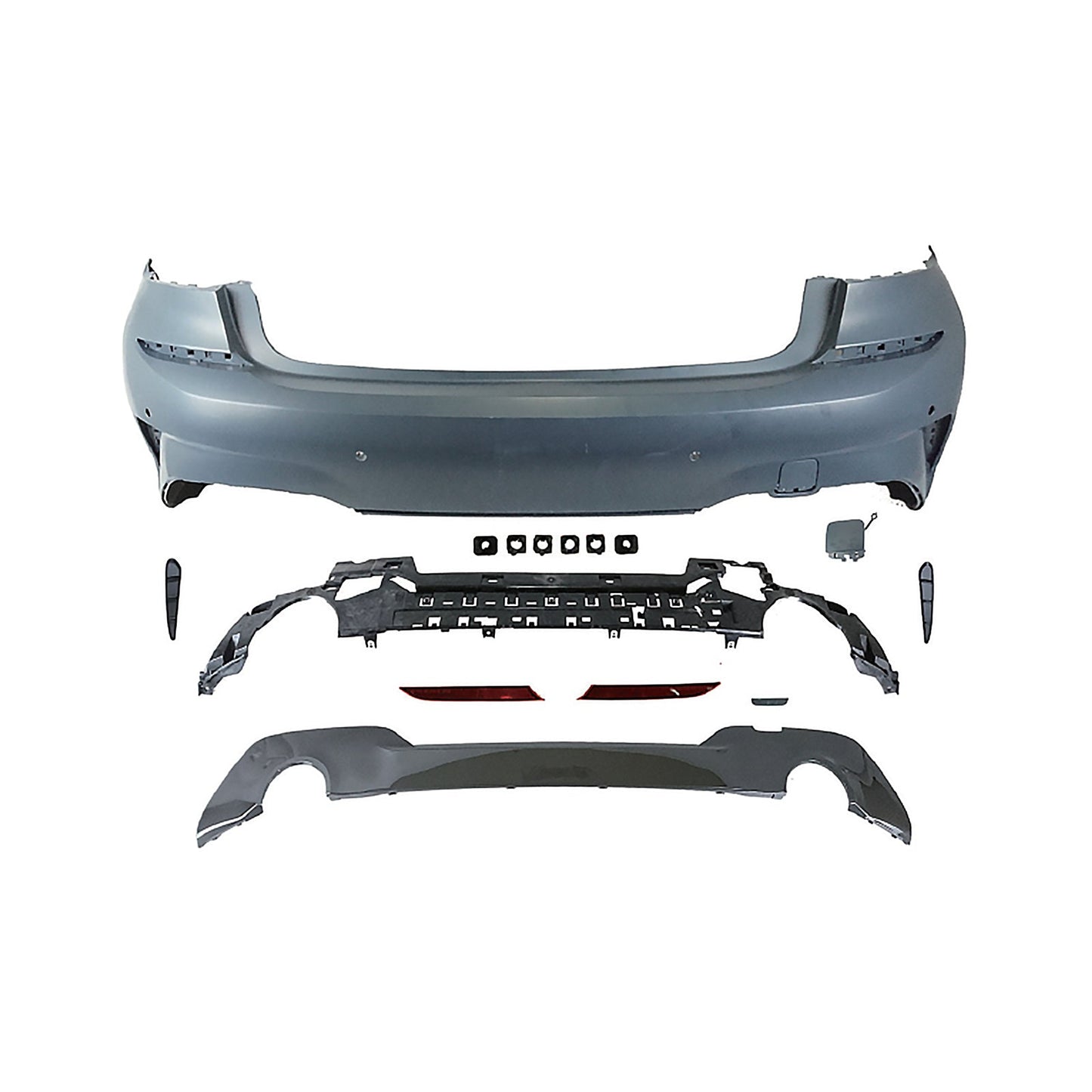 2019-2022 BMW G20 3 Series Sedan 4DR M-Tech Style Rear Bumper Cover