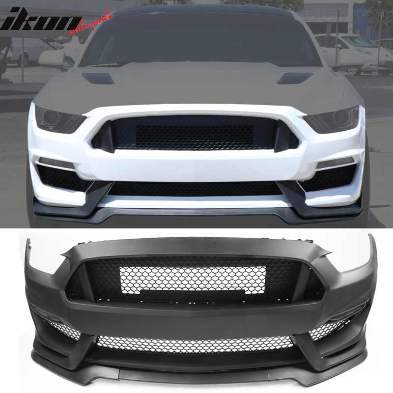 2015-2017 For Ford Mustang GT350 Painted Front Bumper Conversion PP