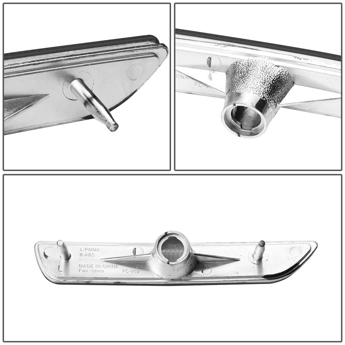 10-14 Ford Mustang Smoke Bumper Lights