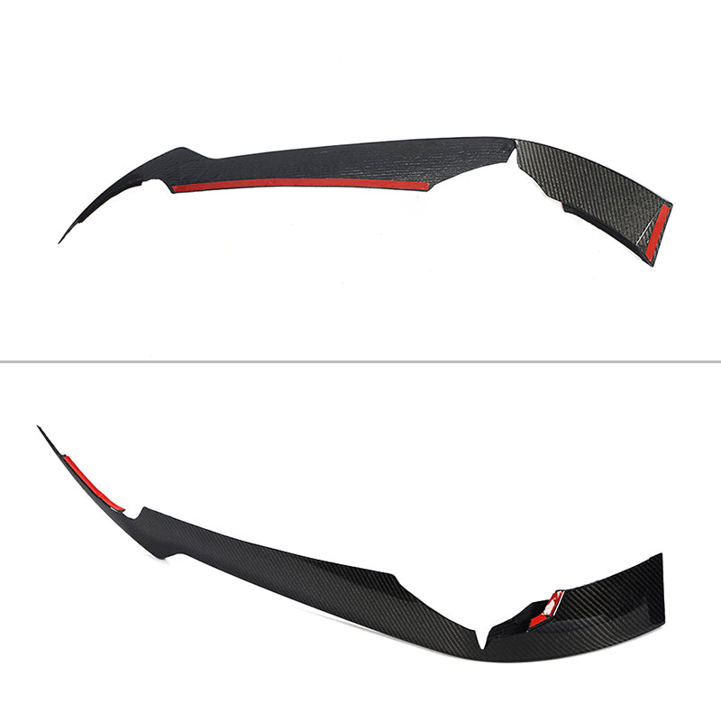 2020-2025 Chevrolet Corvette IKON Front Canard Splitter Carbon Fiber