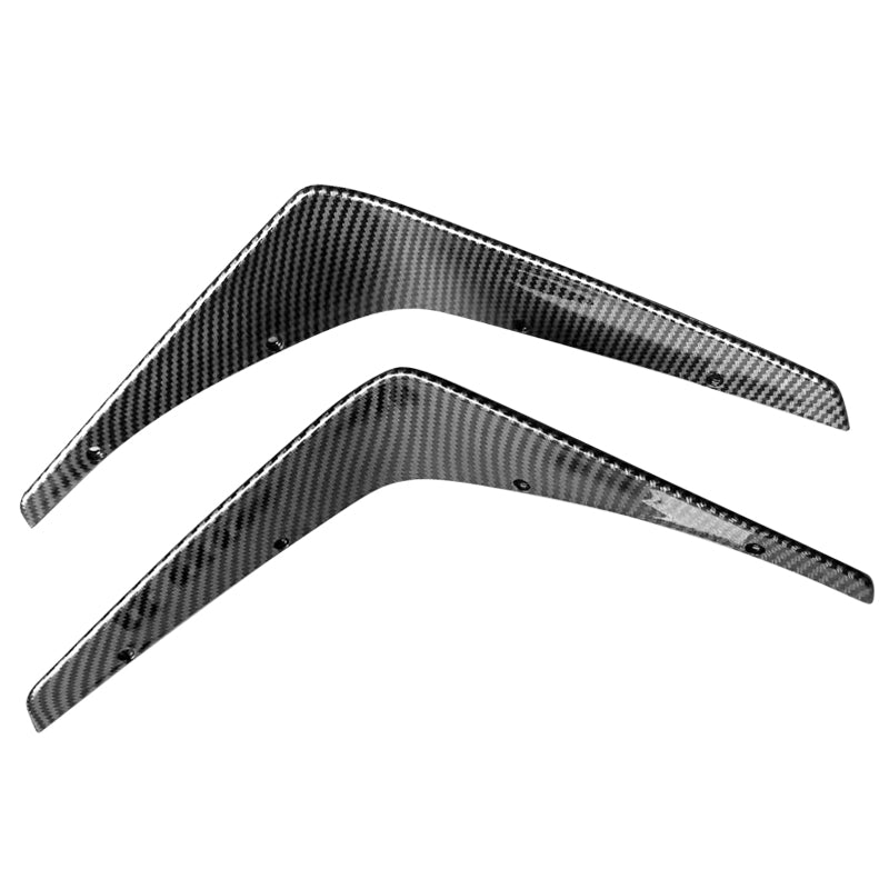2015-2023 Dodge Charger SRT 2PC Painted Front Bumper Canard PP