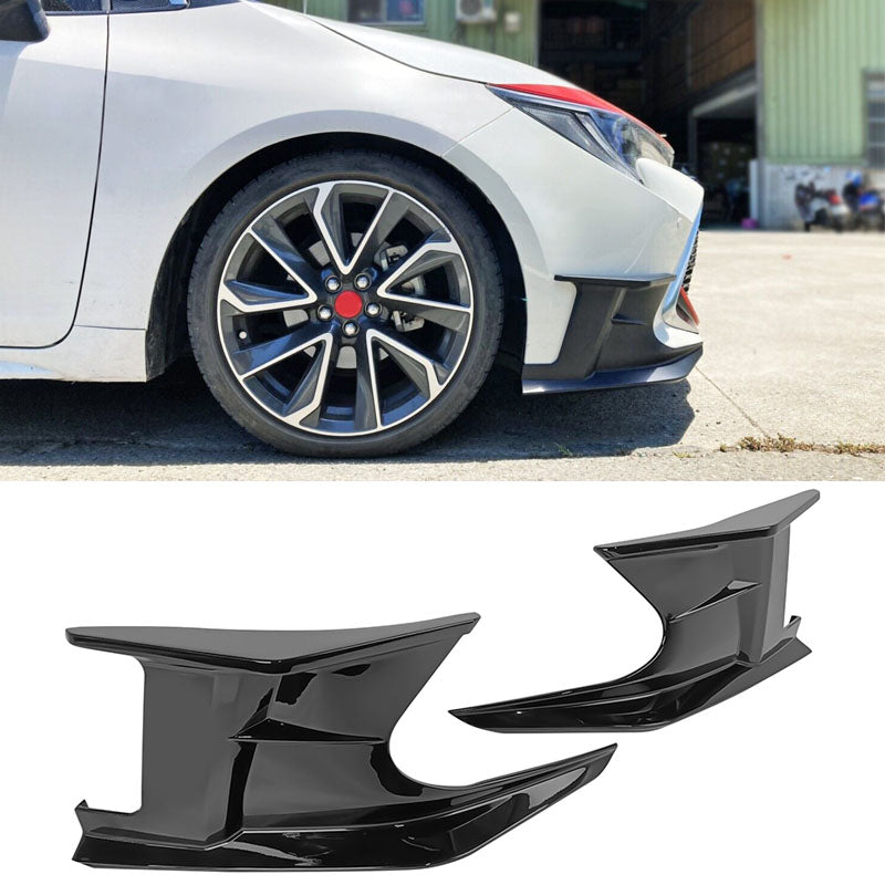 2019-2024 Toyota Corolla Auris 5-Door Front Bumper Canards