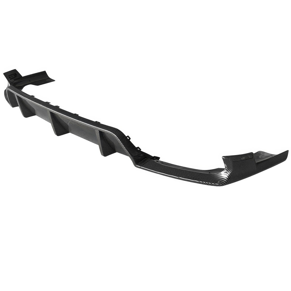 2020-2023 Bmw G06 X6 Ikon Style Gloss Black Rear Bumper Diffuser-pp