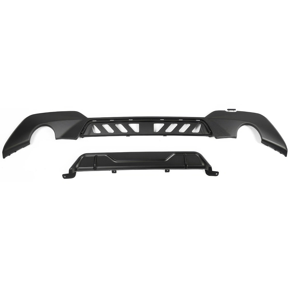 2019-2022 BMW 330i M Sport Dual Single Exhaust Rear Lip Diffuser PP