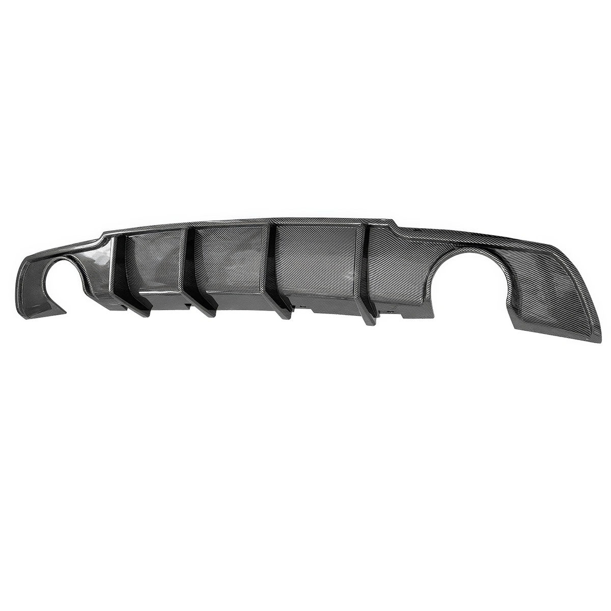 2015-2024 Chrysler 300 4 Shark Fin Style Rear Diffuser Lip PP