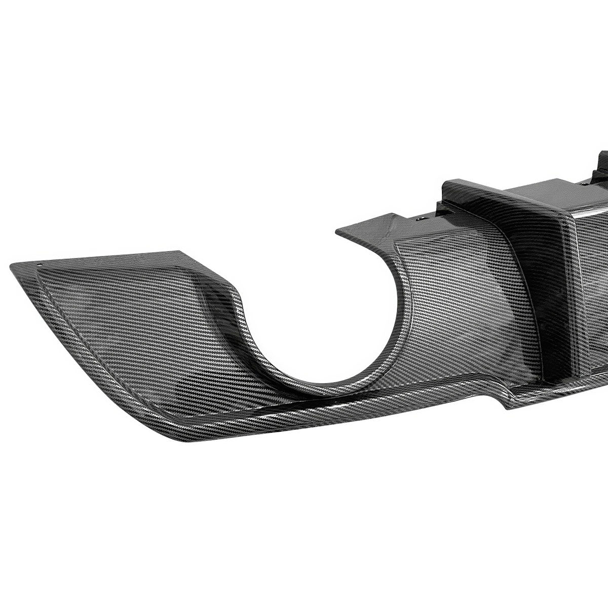 2015-2024 Chrysler 300 4 Shark Fin Style Rear Diffuser Lip PP