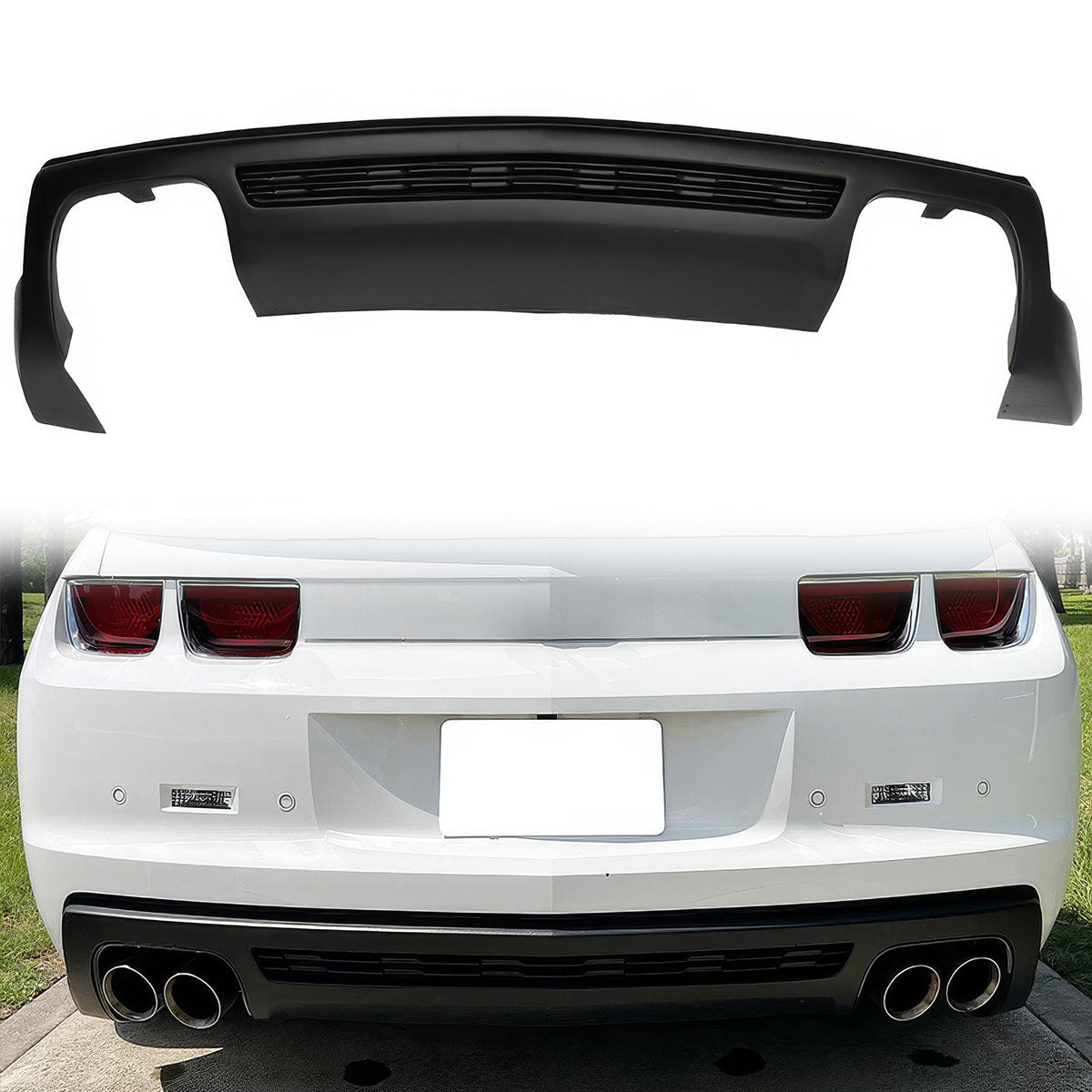 2010-2013 Chevy Camaro ZL1 Style Rear Diffuser Lower Cover Valance
