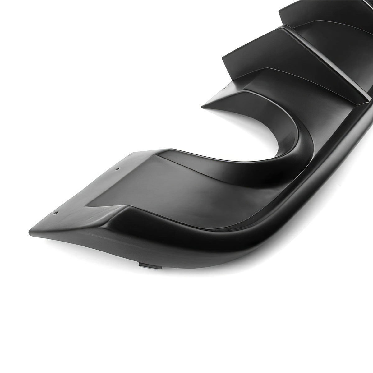 2012-2014 Charger SRT8 V2 Style Rear Diffuser w/ Reflective Tape