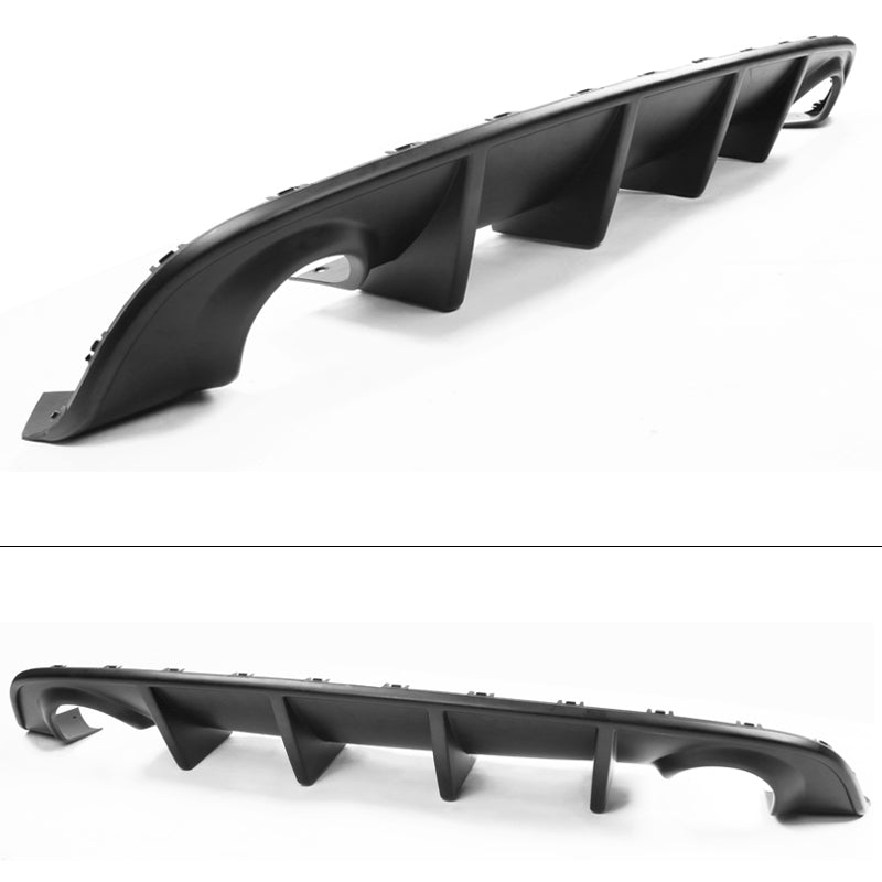 2015-2023 Dodge Charger SRT Rear Diffuser OEM Style Matte Black PP
