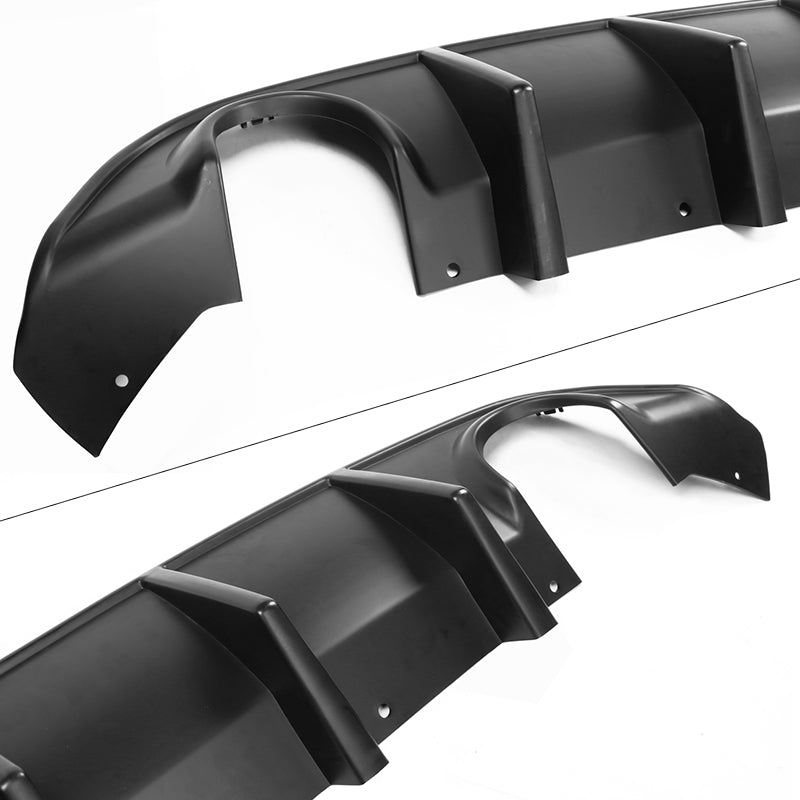 2015-2023 Dodge Charger SRT Rear Diffuser OEM Style Matte Black PP