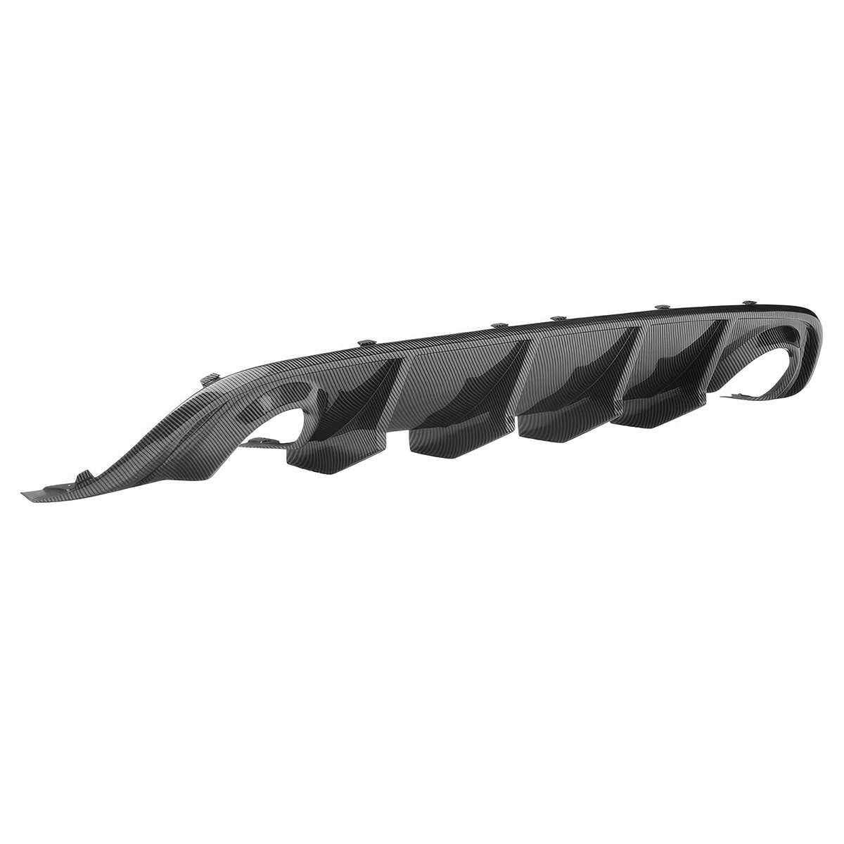 2015-2024 Dodge Charger SRT V2 Rear Diffuser with Reflective Tape PP