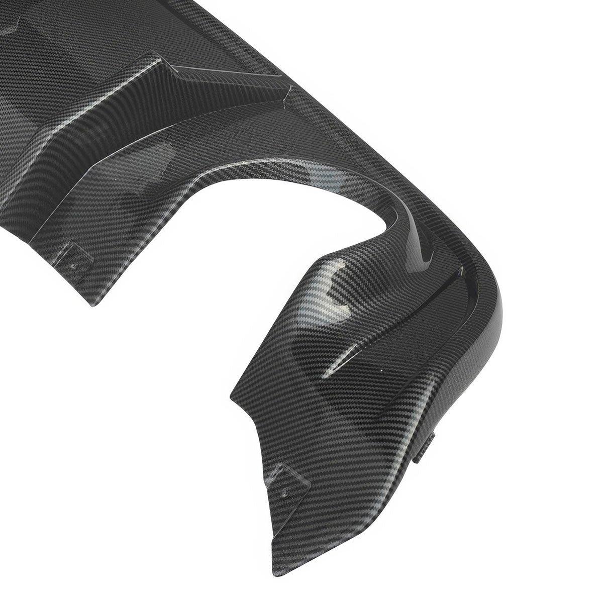 2015-2024 Dodge Charger SRT V2 Rear Diffuser with Reflective Tape PP