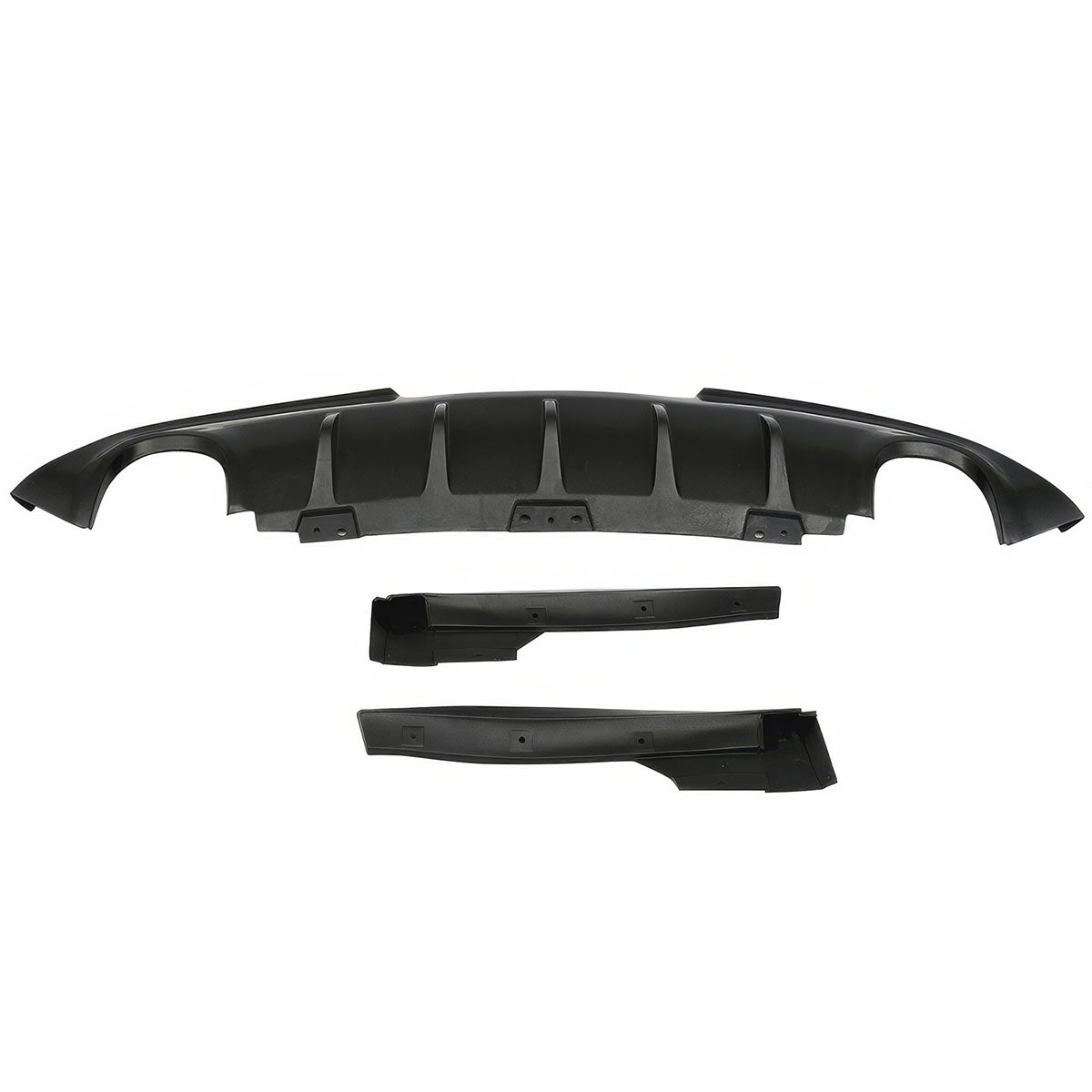 2013-2017 Dodge Dart IKON Style Unpainted Rear Bumper Diffuser PU
