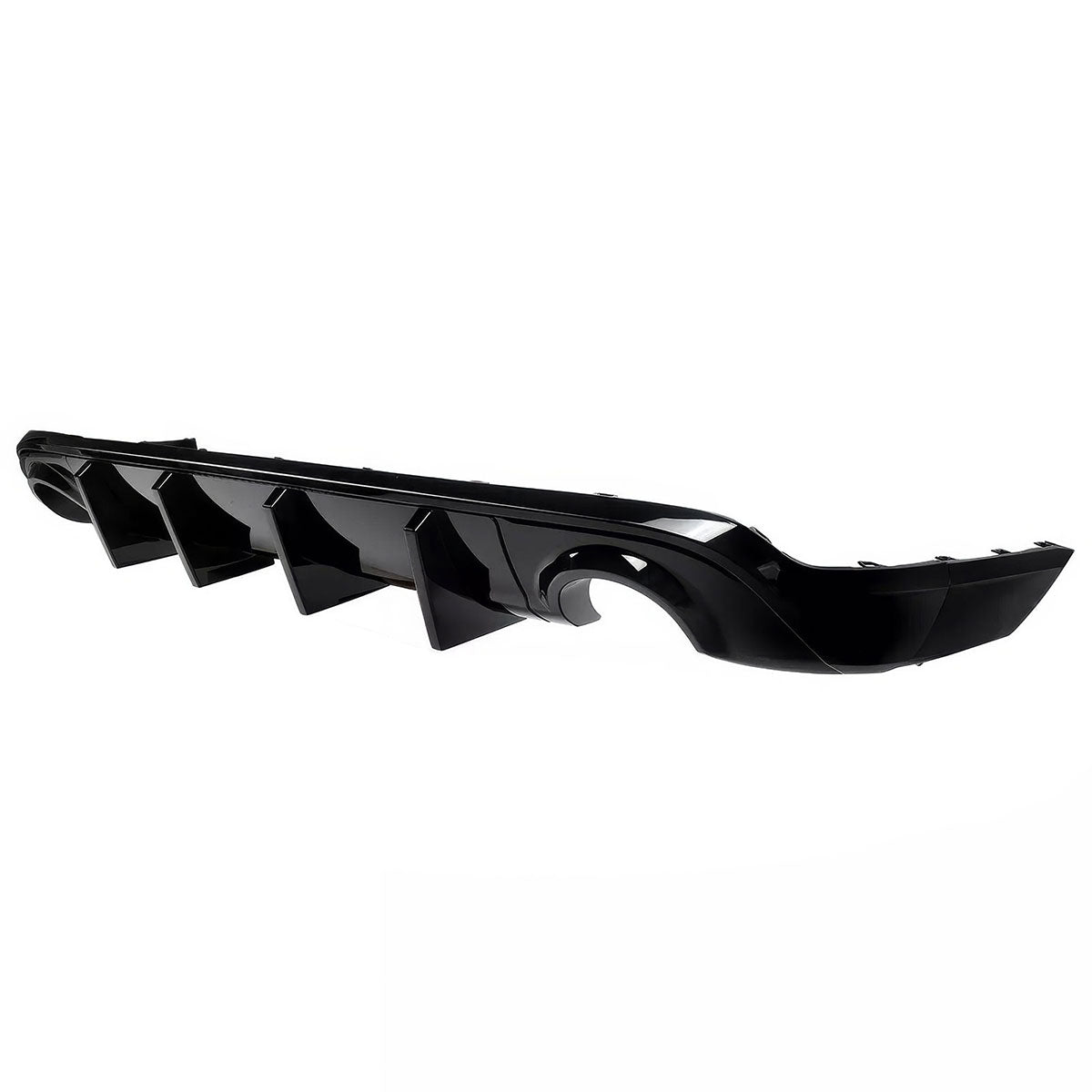 2011-2024 Dodge Durango Rear Bumper Lip Diffuser V1 Gloss Black Apron