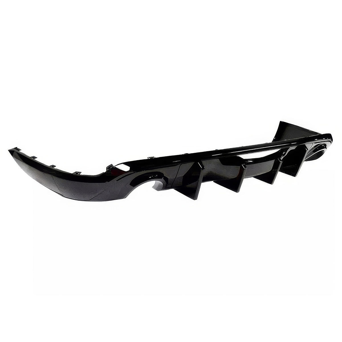 2011-2024 Dodge Durango Rear Bumper Lip Diffuser V2 Gloss Black Apron